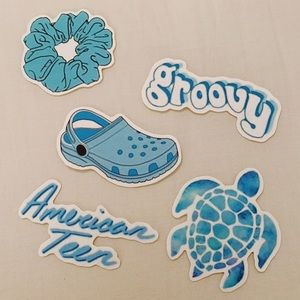 5 Pack Vsco Girl Stickers